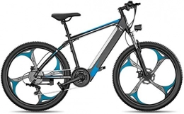 CYSHAKE Bicicleta Casual For adultos bicicleta eléctrica, bicicleta de montaña eléctrica con neumáticos de 26 pulgadas a partir de grasas, motorizado de 400 W, Montaña bicicleta eléctrica unisex de aleación de aluminio