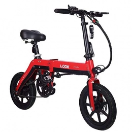 CBA BING Bicicleta CBA BING Bicicleta eléctrica eléctrica de Viaje Plegable para Adultos al Aire Libre, con batería extraíble de Iones de Litio de Gran Capacidad, Tres Modos de Trabajo y LCD, Red