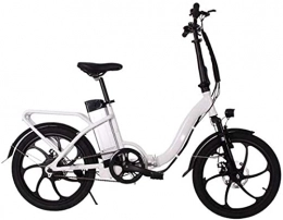 CCLLA Bicicletas eléctrica CCLLA Bicicleta eléctrica Plegable de 20 Pulgadas, batería de Iones de Litio 36V10AH, Bicicleta de Ciudad, Marco de aleación de Aluminio, Ciclismo al Aire Libre para Adultos