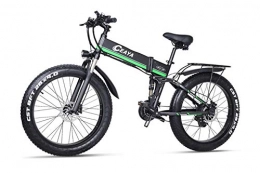 Ceaya Bicicletas eléctrica Ceaya Bicicleta Eléctrica de Montaña 26 Pulgadas con Motor de 1000W Autonomía 48V E-Bike Sistema de Transmisión de 21 Velocidades [EU Stock