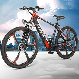 CHEIRS Bicicletas eléctrica CHEIRS Bicicleta de montaña eléctrica de 26", Motor de 350 W, batería de Iones de Litio extraíble de 36 V y 8 Ah, hasta 35 km / h con, para Ejercicio en Bicicleta al Aire Libre