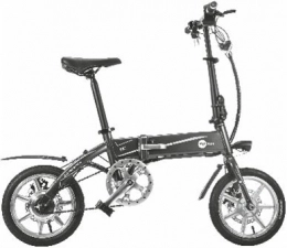 Cityboard Bicicletas eléctrica Cityboard Tourneo Bicicleta Elctrica, Unisex Adulto, Blanco / Negro, 20