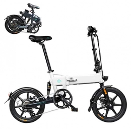 Desconocido Bicicleta Coolautoparts Bicicleta Eléctrica Plegable 16 Pulgadas Bicicletas Bici de Ciudad / Montaña 250W 25km / h Ciclomotor de 3 Niveles Bateria de Litio de Aluminio Display LED para Adultos[EU Stock