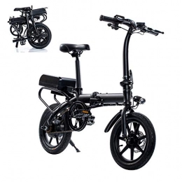 CYC Bicicletas eléctrica CYC Bicicleta Elctrica Plegables Motor Bicicleta Ruedas de 14" Batera 36v 22ah 100 Km de Duracin de La Batera Puede Soportar 120 Kg 250w Bici Electricas Adulto para Viajes Al Aire Libre