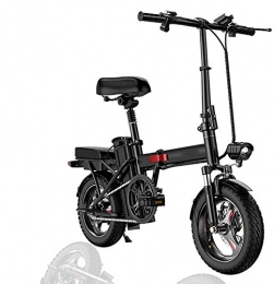 CYSHAKE Bicicleta CYSHAKE Casa 26 Pulgadas eléctrica Plegable Bicicleta con extraíble de Gran Capacidad de la batería de Litio-Ion de 48V 8Ah luz Macho Adulto de Sexo Femenino y Bicicletas con Guardabarros