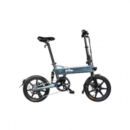 Dan&Dre - Bicicleta elctrica plegable y de asistencia al pedal para adulto, bicicleta de ciudad de 16 pulgadas, 250 W, con cambio de velocidad, 6 velocidades para desplazamientos en ciudad