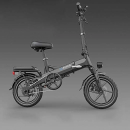 DODOBD Bicicleta DODOBD Bicicleta Eléctrica Plegable de 14"20 mph Velocidad Máxima 400 W Motor de Cubo 48 V Batería Más de 25 Millas de Alcance Bicicleta Eléctrica Plegable para Adultos