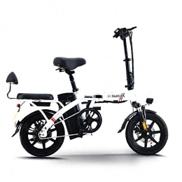 DODOBD Bicicleta DODOBD Bicicleta Eléctrica Plegable E-Bike, Motor Eléctrico de Bicicleta de 250 W, 48 V / 8 Ah Batería Extraíble Bicicleta Eléctrica para Adultos Y Adolescentes Velocidad Máxima de 20 mph