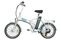 swemo Bicicleta E-Bike / pedelec SW100 - Bicicleta eléctrica (aluminio, 20", 50 cm), Sw100, plata