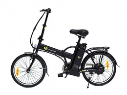 E-Trend Bicicleta E-Trend Motocicleta electrónica unisex con mosca, color negro, talla única