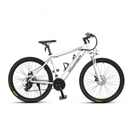 e-Bikes Bicicletas eléctrica Elctrico para bicicleta de montaña 36V 250W motor sin escobillas inteligente de iones de litio recargable. 21velocidades Shimano, Whites