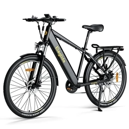 Eleglide Bicicleta Eleglide Bicicleta eléctrica, T1, Bicicleta eléctrica de 27, 5" con batería de Litio extraíble de 12, 5Ah, Pantalla LCD, Shimano 7 velocidades, Bicicleta eléctrica de Trekking para Adultos