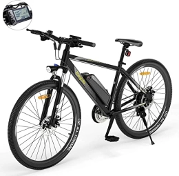 Serenitee Bicicleta Eleglide M1 PLUS Mountain Bike 27, 5 pulgadas, bicicleta eléctrica adultos, batería extraíble de 12, 5 Ah, cambio Shimano - 21 velocidades