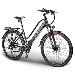 ESKUTE  ESKUTE Bicicleta Eléctrica Wayfarer 28'' Citybike 36V 10Ah para Adultos Unisex, Batería de Litio Extraíble, 250W Motor, Amigo Fiable para día a día y Explorar