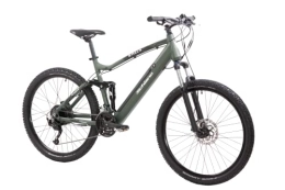 F.lli Schiano Bicicletas eléctrica F.lli Schiano E- Fully Bicicleta eléctrica, Unisex-Adult, Verde, 27.5