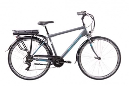 F.lli Schiano Bicicleta F.lli Schiano E- Light 1.0 - Bicicleta eléctrica Men's Antracita, 28 Pulgadas
