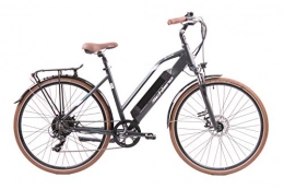 F.lli Schiano Bicicletas eléctrica F.lli Schiano e- Voke Bicicletta, Adulto Unisex, Negro, 28 ''