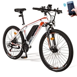 Fafrees Bicicletas eléctrica Fafrees 26-Hailong-One Bicicleta de montaña (26 Pulgadas, Pantalla LCD de 3, 5 Pulgadas, 25 km / h, para desplazamientos Mujer, Bicicleta eléctrica Adulto, de 36 V / 10 Ah, batería Shimano 21, para Hombre