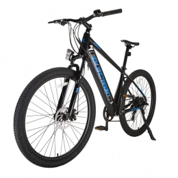 Fafrees Bicicletas eléctrica Fafrees Bicicleta de Asistencia Eléctrica de 27, 5 Pulgadas, Bicicleta de Montaña para Ciudad con Motor de 250 W 36 V 10 Ah, Horquilla de Suspensión de Bloqueo Frontal (Azul)