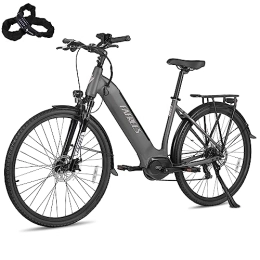 Fafrees Bicicletas eléctrica Fafrees Bicicleta eléctrica para hombre con tracción central BAFANG 65 N.m, 250 W, 15 Ah / 540 Wh, bicicleta eléctrica para mujer, 25 km / h, para adultos, eléctrica Shimano 7S, E, 150 kg