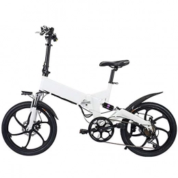 Fbewan Bicicleta Fbewan 36V 250W E-Bici Plegable de 20 Pulgadas Bicicleta Plegable eléctrica con Pedales extraíble de Gran Capacidad de 7.8Ah de Iones de Litio Ciudad E-Bici