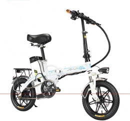FEE-ZC Bicicleta FEE-ZC Universal Adultos Bicicleta de montaña eléctrica Plegable Bicicleta portátil Velocidad de hasta 20 km / h EBike Pedal Assist con Acelerador
