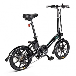 Fiido Bicicleta FIIDO Ebike Plegable con Amortiguador, Bicicletas Electricas con 7.8ah Litio Batería & 250w Motor, Montaña Bicicleta para Adultos Adultos Hombres Mujeres (Negro)