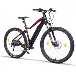 Fitifito Bicicleta Fitifito MT27, 5 - Bicicleta eléctrica de montaña (48 V, 499 W, motor trasero; 48 V, 10, 4 Ah, 499 W)