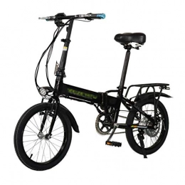 FZYE Bicicleta FZYE 18 Pulgadas Bicicleta Eléctrica, Portátil Plegable Bicicletas 48V9A Adulto Aleación Aluminio Bike Deportes Aire Libre