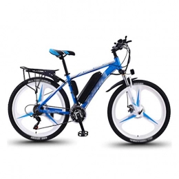 FZYE Bicicleta FZYE 26 Pulgada Bicicleta Eléctrica Bike, aleación magnesio36V 13A 350W Bicicleta Montaña Ciclismo Aire Libre, Azul