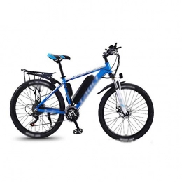 FZYE Bicicletas eléctrica FZYE 26 Pulgada Bicicleta Eléctrica Cruiser Bike, 36V 13A 350W Bicicleta Montaña Ciclismo Aire Libre, Azul