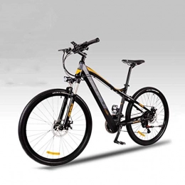 FZYE Bicicleta FZYE 27, 5 Pulgadas Montaña Bicicleta Eléctrica, Instrumento LED Horquilla Delantera amortiguadora Bicicletas Adulto Aleación Aluminio Bike Deportes Aire Libre