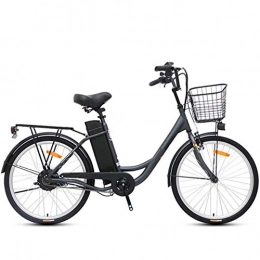 FZYE Bicicletas eléctrica FZYE Bicicleta Eléctrica Bike, Bicicletas neumáticos 24 Pulgadas Pantalla LED Deportes Aire Libre, Negro