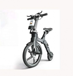 GASLIKE Bicicletas eléctrica GASLIKE Scooter elctrico Plegable Bicicleta Bicicleta 36V / 5.2AH Batera de Iones de Litio 350W Motor, Marco de aleacin de Aluminio, Doble Freno E-Absi, B