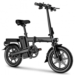 GGXX Bicicletas eléctrica GGXX Bicicleta EléCtrica 48V Tres Modos con BateríA De 20AH Mini Bicicleta Plegable PortáTil De 240KM con Pantalla LCD Asientos Dobles Adecuados para Adultos Y Adolescentes
