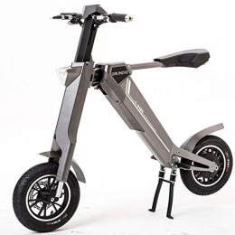 GRUNDIG Bicicletas eléctrica GRUNDIG Elektrofahrrad E-Bike Bicicleta Bicicleta eléctrica plegable inteligente de montaña para adultos adolescentes con motor de 350 W altavoz Bluetooth LCD batería de iones de litio 30 km / h (gris)