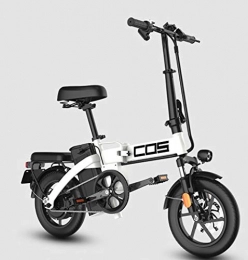 GUOJIN Bicicleta GUOJIN Bicicleta Electrica Plegables, 350W Motor Bicicleta Plegable 25 Km / H, Bici Electricas Adulto LCD Inteligente, Batería 48V 9.6Ah, 3 Modos De Conducción