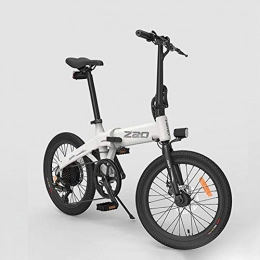 GUOJIN Bicicleta GUOJIN Bicicleta Eléctrica Plegables, 250W Motor Bicicleta Plegable 25 Km / H, Bici Electricas Adulto Ruedas de 20", Batería 36V 10Ah, Cambio Shimano de 6 Velocidades, Rango de 80 Km