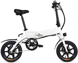 GYL Bicicletas eléctrica GYL Bicicleta eléctrica, bicicleta de campo traviesa, bicicleta plegable, conveniente para viajes, aleación de aluminio de 14 pulgadas, antideslizante, a prueba de golpes, equitación, todo terreno, e