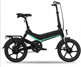 GYL Bicicletas eléctrica GYL Bicicleta eléctrica, vehículo todoterreno, bicicleta de montaña, viajes, adulto, bicicleta plegable, aleación de magnesio, batería de litio de 16 pulgadas, 36 V, 7, 5 Ah, 250 W para montar al aire