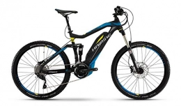HAIBIKE Bicicletas eléctrica HAIBIKE Sduro AllMtn RC 27, 5 pulgadas, Negro / Azul / Amarillo (2016), Unisex, negro / azul