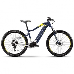 HAIBIKE Bicicletas eléctrica Haibike Sduro hardseven 7.0500WH 11de G NX bcxp (2018), Azul / Citron / Plata, Talla L