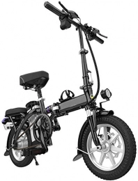 HJTLK Bicicleta HJTLK Bicicleta elctrica Plegable - Porttil Fcil de almacenar en Caravana, Autocaravana, Barco.Batera de Iones de Litio de Carga Corta y Moto electrnica silenciosa con Pantalla LCD