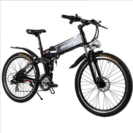 Hokaime Bicicleta Hokaime Bicicleta de montaña eléctrica de 26 Pulgadas con batería extraíble de Gran Capacidad, batería de Litio de Tres Modos de Trabajo