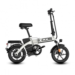 household items Bicicleta eléctrica Plegable de 14 Pulgadas, Bici de montaña eléctrica de la batería de Litio 48V, Mini Vespa portátil