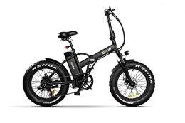 ICON.E Bicicletas eléctrica Icon.e Bici Elettrica Pieghevole AllRoad 250W Pure Black