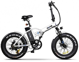 giordanoshop Bicicleta Icon.e Bici Elettrica Pieghevole E-Road Plus 250W Navy White S