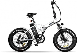 ICON.E Bicicletas eléctrica Icon.e Bicicleta eléctrica Plegable Navy 250 W White Juventus, Unisex, Blanca, no Talla