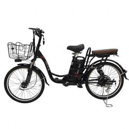JH Bicicletas eléctrica JH Bicicleta elctrica, Bicicletas de Pedal (48V10AH) elctrica Plegable de la batera de la Bicicleta de Bicicletas de 24 Pulgadas de aleacin de Aluminio elctrica