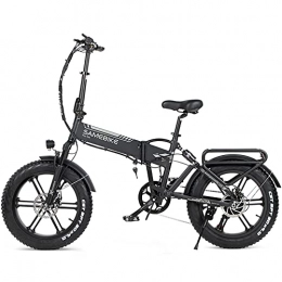 JINGJIN Bicicleta JINGJIN Bicicleta eléctrica, Bicicleta Eléctrica Plegables / Bicicleta Electrica Montaña Motor sin escobillas de Alta Velocidad 500W batería de Iones de Litio de 48 V / 10 Ah